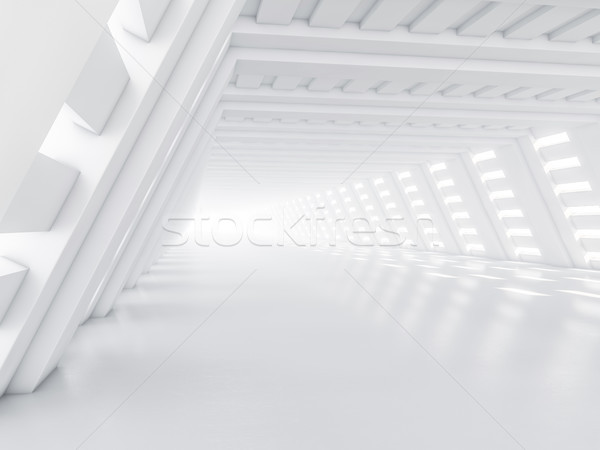 аннотация Современная архитектура пусто белый открытых пространстве Сток-фото © user_11870380