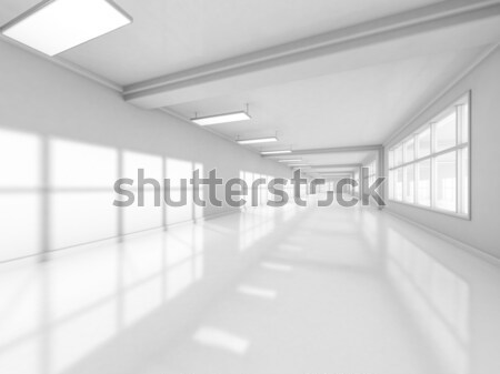 Abstract modern architecture background. 3D rendering Stock photo © user_11870380