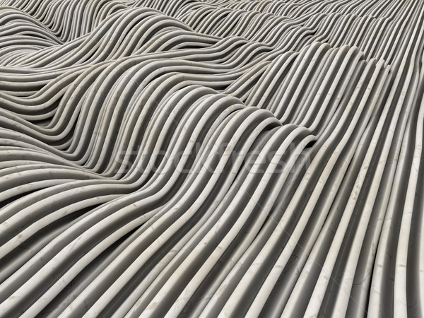 Abstract swirly shape marble background. 3D Stock photo © user_11870380