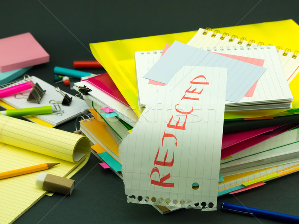 The Pile of Business Documents; Rejected Stock photo © user_9323633