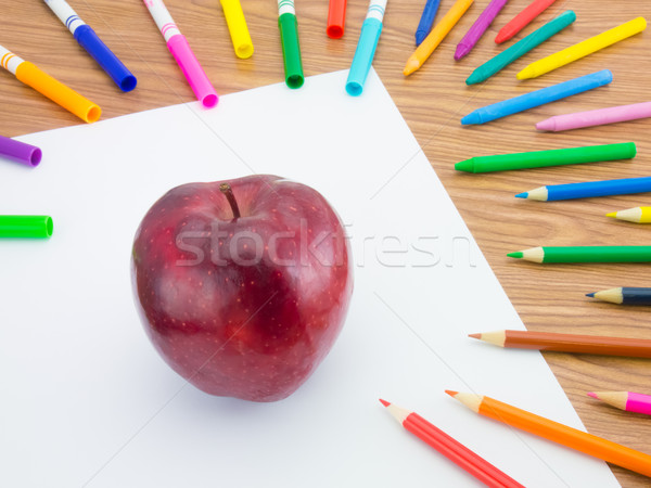 図面 リンゴ ルックス のような 果物 野菜 ストックフォト © user_9323633