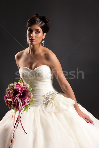 Young Beautiful Bride Stock photo © user_9834712