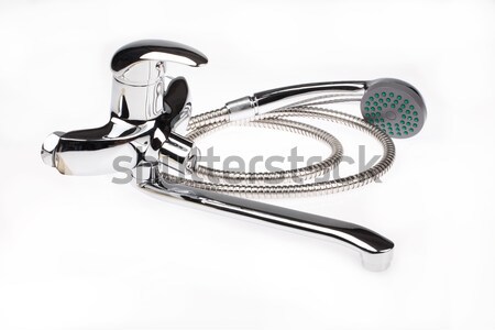 Metal Chromium- Plated Water Mixer Stock photo © user_9834712