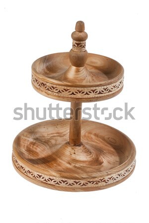 Russian National Wooden Tableware Stock photo © user_9834712