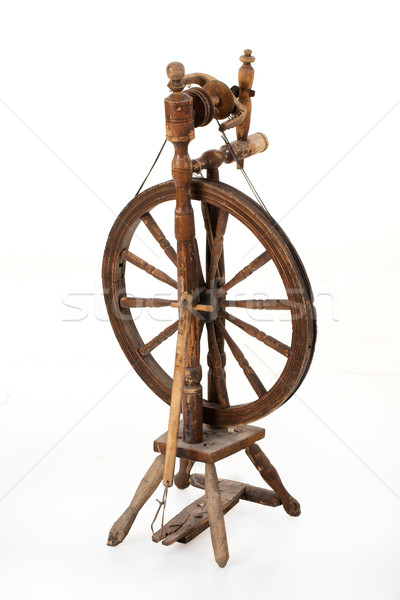 Old Spinning Wheel Stock photo © user_9834712