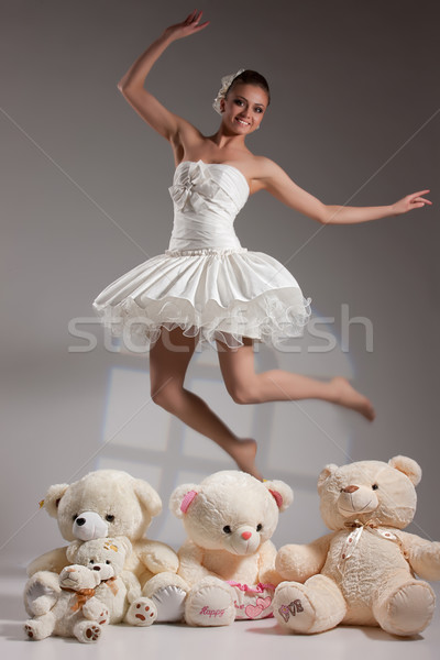 Young Bride With Toys Stock photo © user_9834712