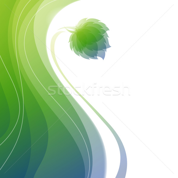 Stock foto: Natur · abstrakten · Design · Blatt · Hintergrund · grünen