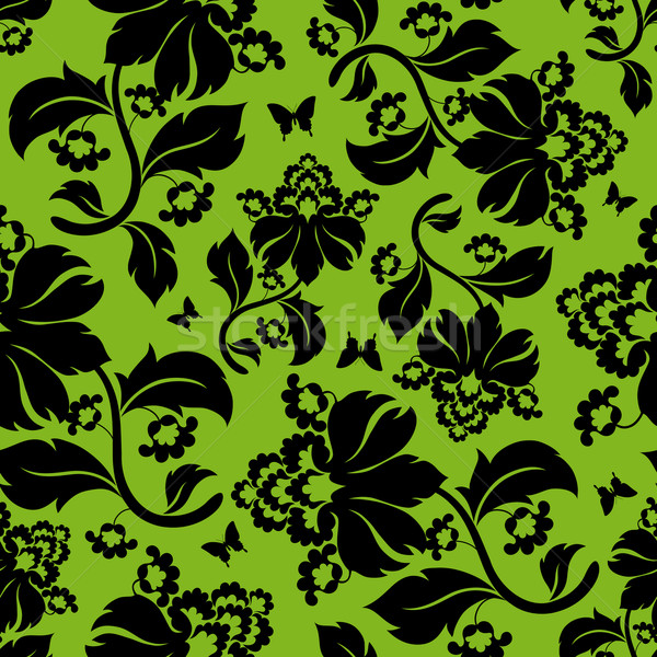 Seamless floral background. Vector illustration. Stock photo © ussr