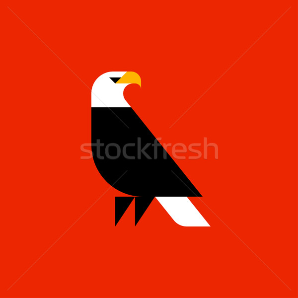 Foto stock: Grasa · estilo · vector · logo · plantilla · calvo