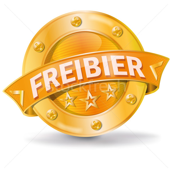 Button free beer Stock photo © Ustofre9