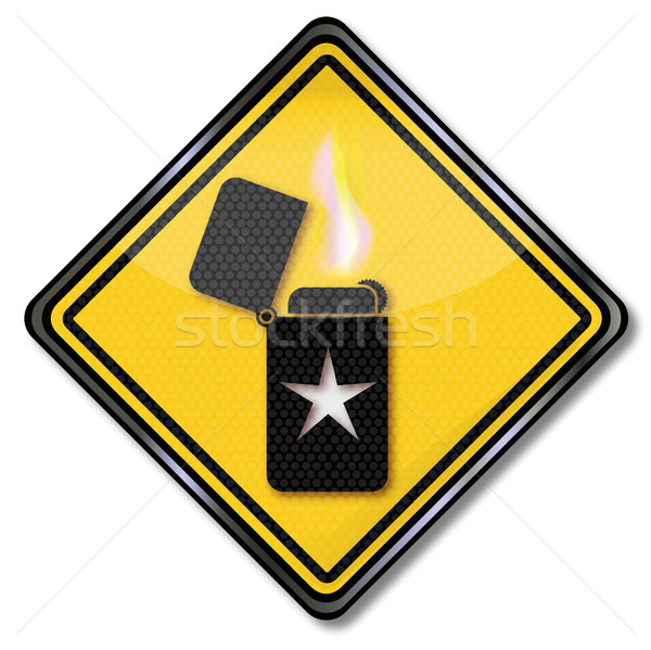 Sign lighter with an asterisk Stock photo © Ustofre9
