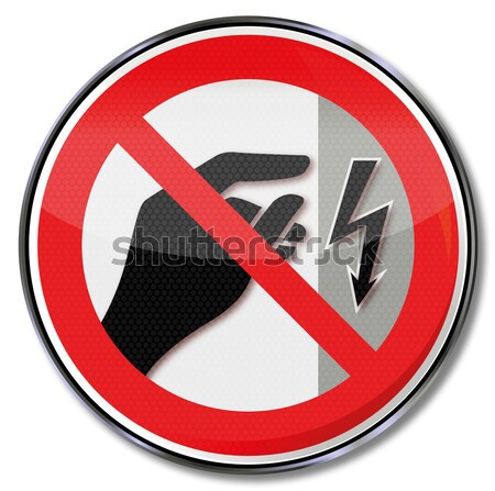 Prohibition sign for spam mails Stock photo © Ustofre9