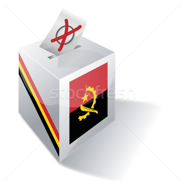 Ballot box Angola Stock photo © Ustofre9