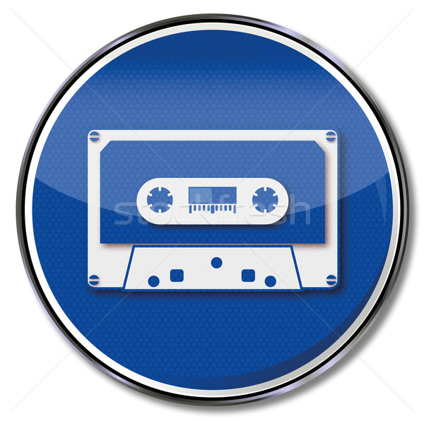 знак музыку кассету дискотеку признаков лента Сток-фото © Ustofre9
