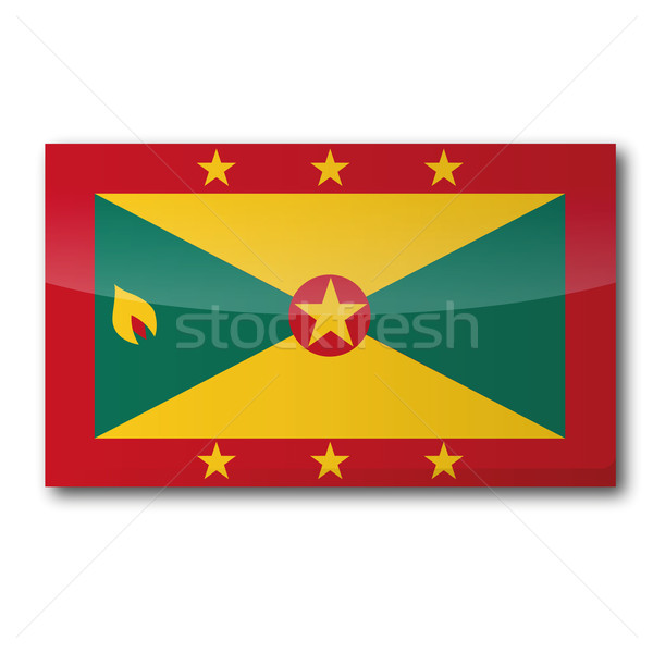 Flag Grenada Stock photo © Ustofre9