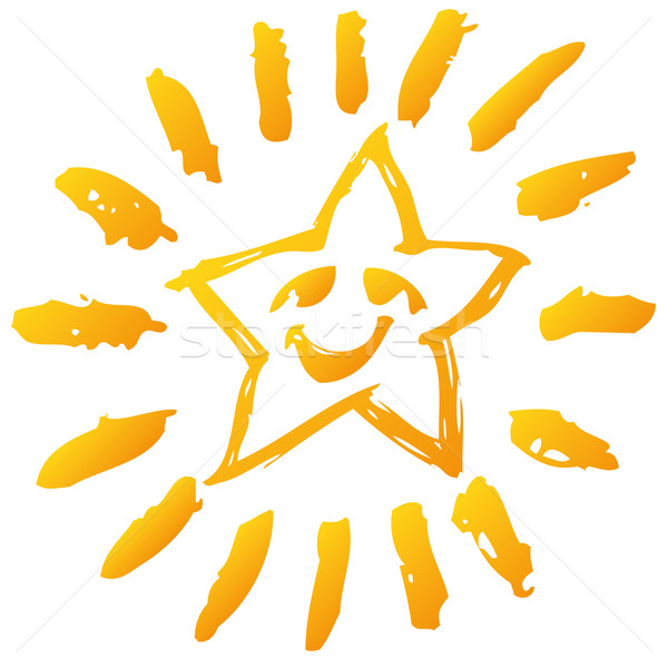 Small smiling star Stock photo © Ustofre9