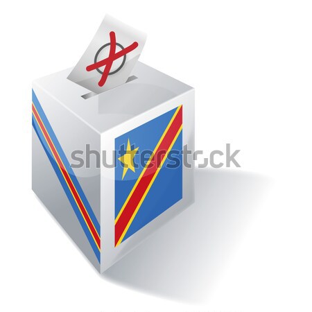 Głosowanie polu Nepal słońce krzyż banderą Zdjęcia stock © Ustofre9