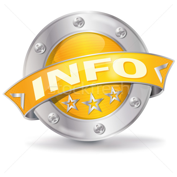 Info button Stock photo © Ustofre9