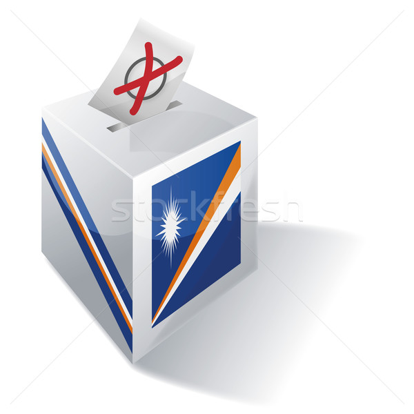 Ballot box Marshall Islands Stock photo © Ustofre9