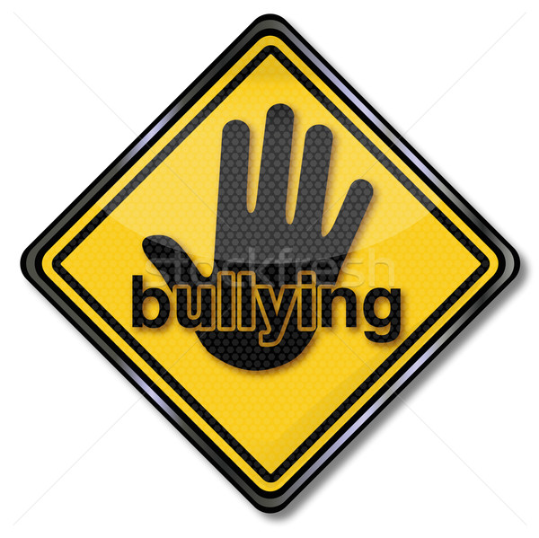 Sign attention bullying Stock photo © Ustofre9