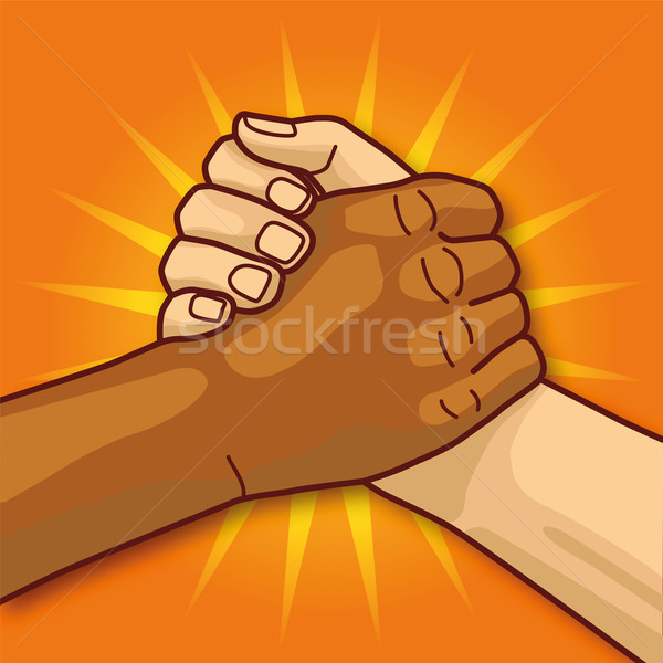 Hands in handshakes and and community Stock photo © Ustofre9