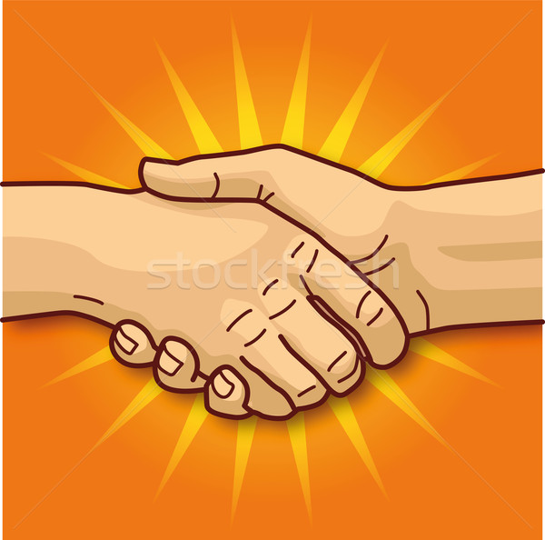 Handshaking Stock photo © Ustofre9