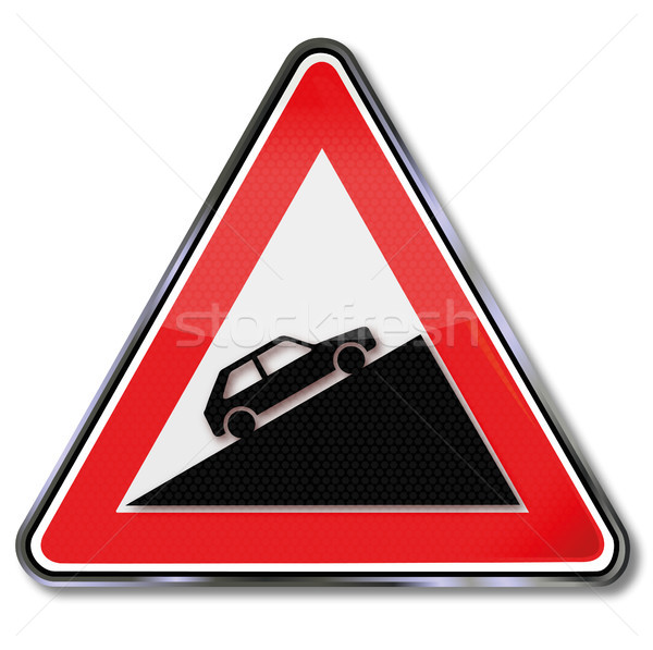 Always apply the handbrake sign attention lead Stock photo © Ustofre9