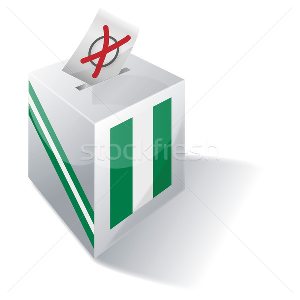 Ballot box Nigeria Stock photo © Ustofre9