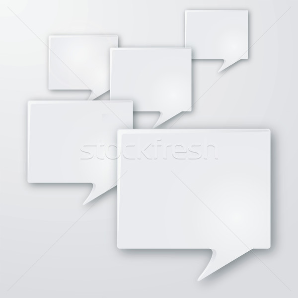 Language and speech bubbles Stock photo © Ustofre9