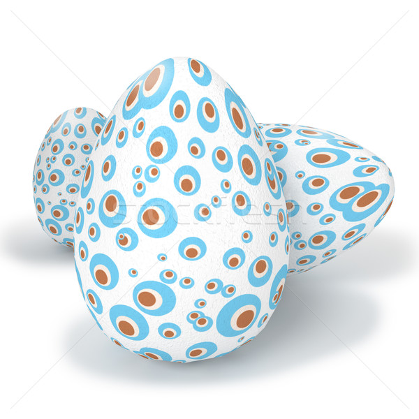 Stock photo: Painted easter eggs
