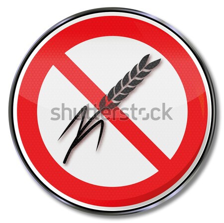 Prohibition sign for firework rockets Stock photo © Ustofre9