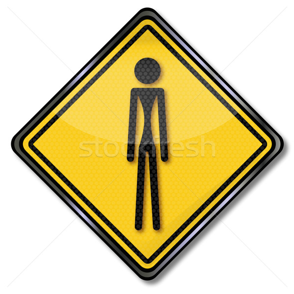 Sign anorexia and malnutrition Stock photo © Ustofre9