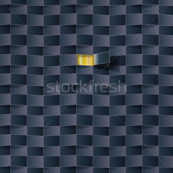 Opening a door in a black pattern Stock photo © Ustofre9