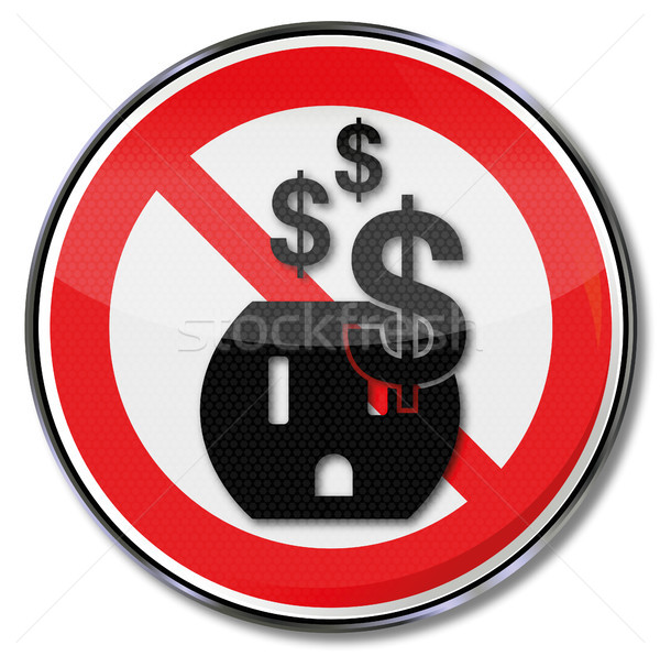 Stop wasting electricity with american power outlet Stock photo © Ustofre9
