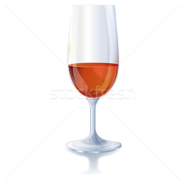 Brandy sticlă plajă petrecere vin restaurant Imagine de stoc © Ustofre9