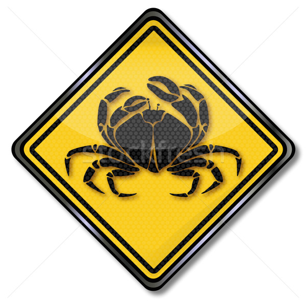 Sign cancer and crab Stock photo © Ustofre9