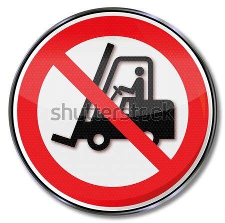 Stock photo: Prohibition sign for drunks and protecting the citizens' festival celebration