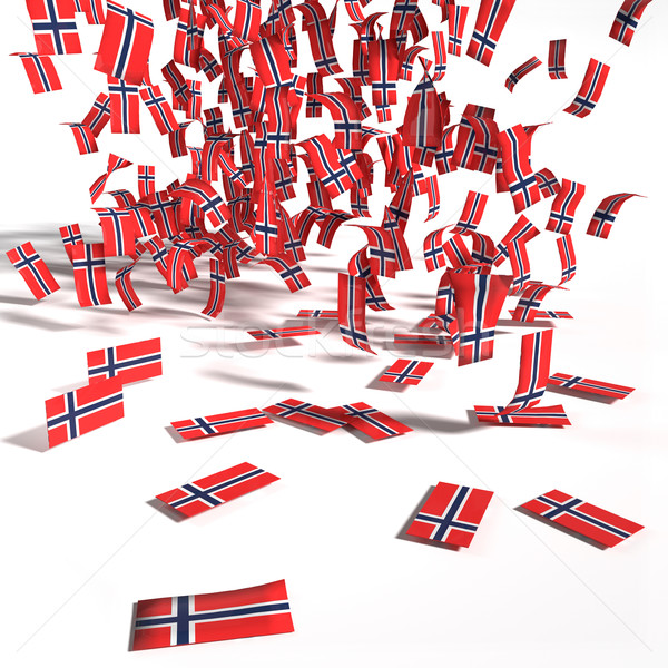 Many labels and flags of Norway Stock photo © Ustofre9