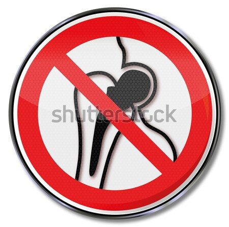 Prohibition sign for crowbar Stock photo © Ustofre9