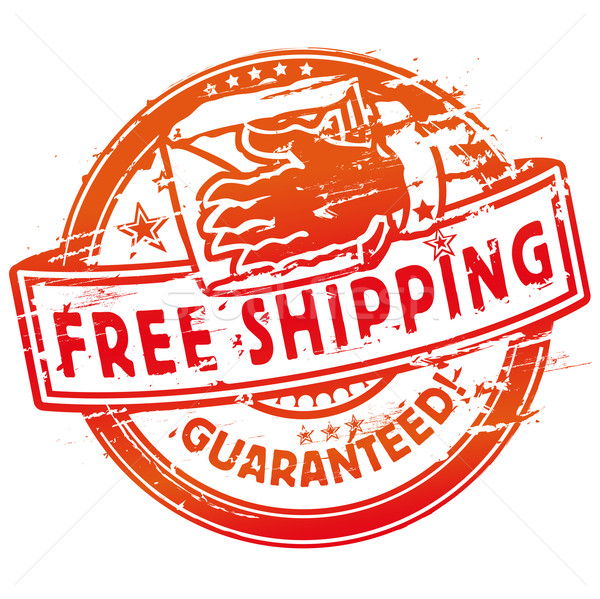Rubber stamp free shipping  Stock photo © Ustofre9