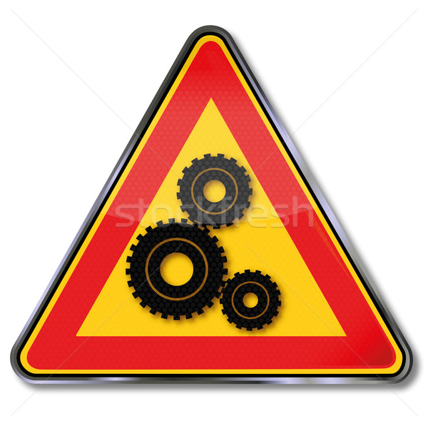Sign cogs and gears  Stock photo © Ustofre9