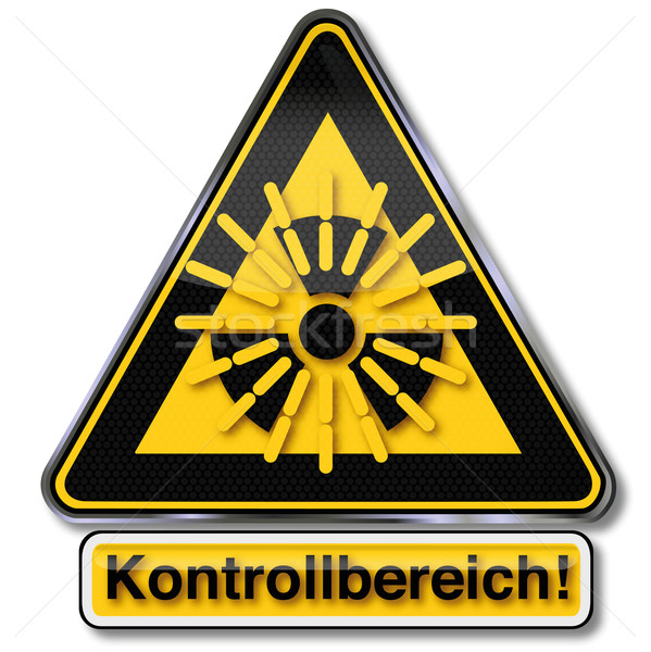 Stock foto: Atom- · nuklearen · Strahlung · Schirm · Kontrolle · Risiko