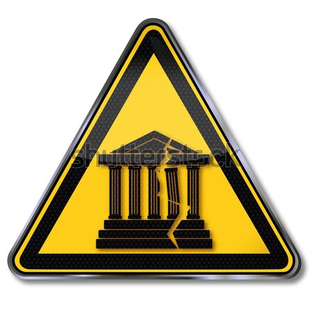 Templo banco educação financiar medir grego Foto stock © Ustofre9