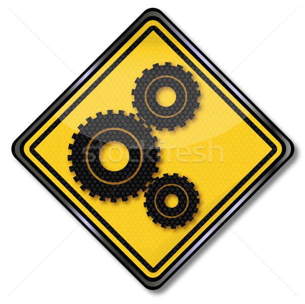 Sign gears and power transmission Stock photo © Ustofre9
