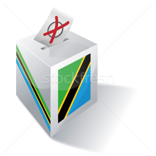 Ballot box of Tanzania Stock photo © Ustofre9