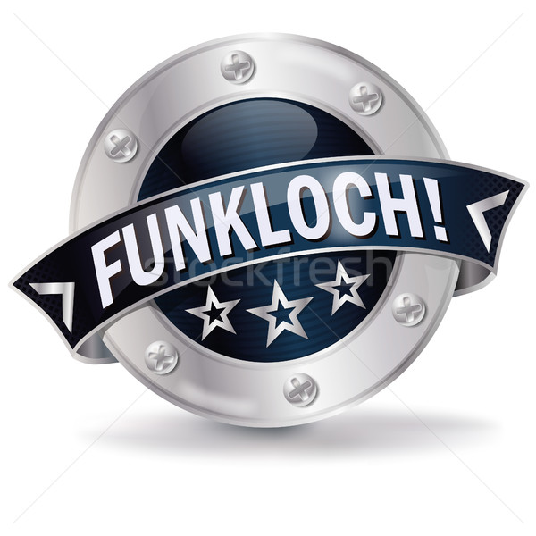 Stock photo: Button funk hole and no contact