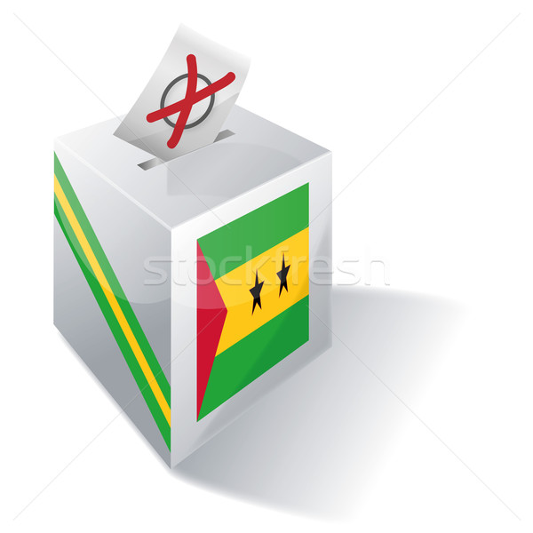 Ballot box Sao Tome and Principe Stock photo © Ustofre9