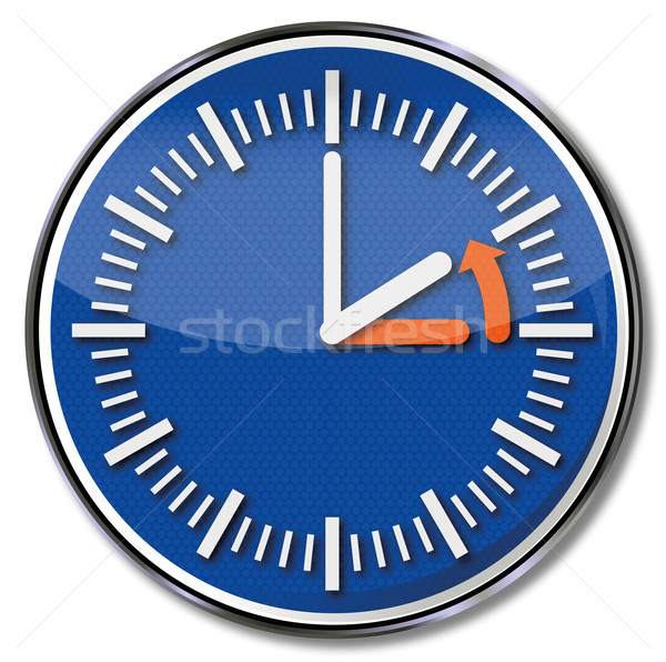 Sign winter time, time conversion and time zone  Stock photo © Ustofre9