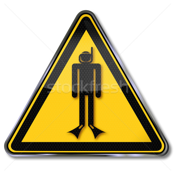 Sign divers and diving holidays Stock photo © Ustofre9