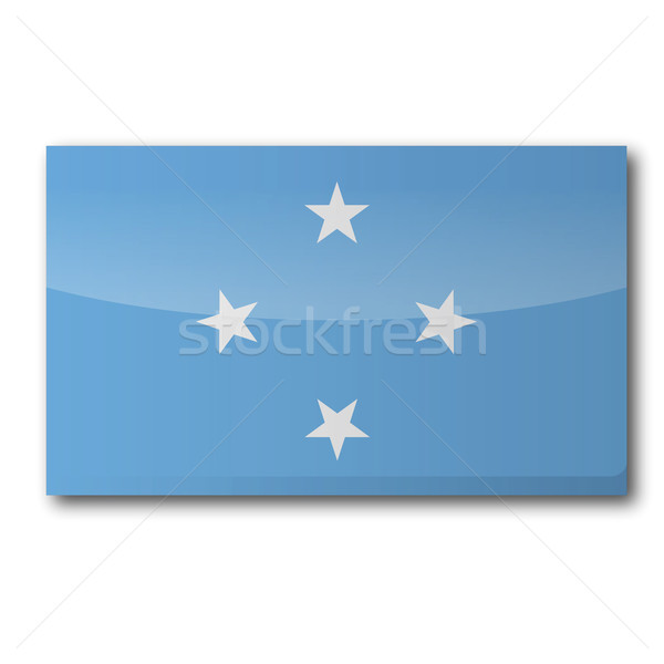 Flag Micronesia Stock photo © Ustofre9